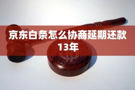白条延期还款怎么申请