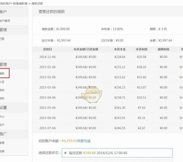 拍拍贷全流程详解
