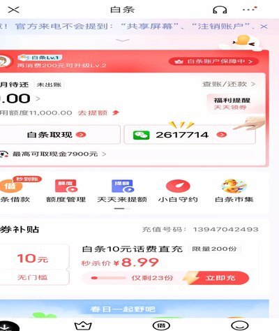 白条取现当天还可以当天借吗