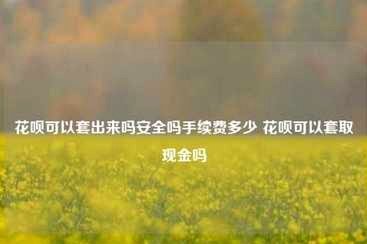 花呗如何变成现金